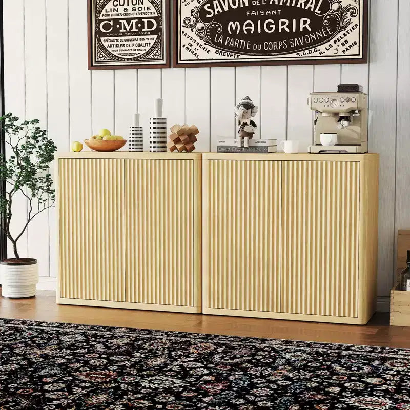 Sideboard Buffet Cabinet with Storage,Modern Accent Sideboard,or Dining Living Room Kitchen Hallway Credenza Buffet Table