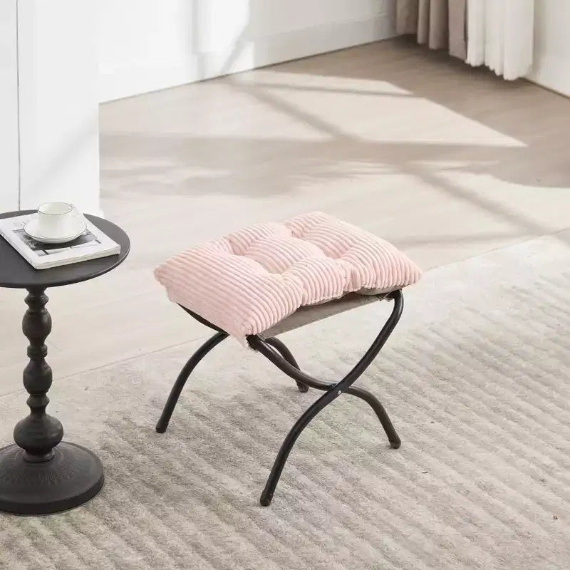 Lazy Chair with Ottoman, Modern Lounge Accent Chair with Armrests and a Side Pocket, Leisure Upholstered Sofa Chair Reading Chair with Footrest