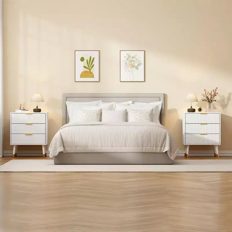 3 Drawer Dresser for Bedroom, Organizer Unit,Modern Closet Dressers Chest of Drawers