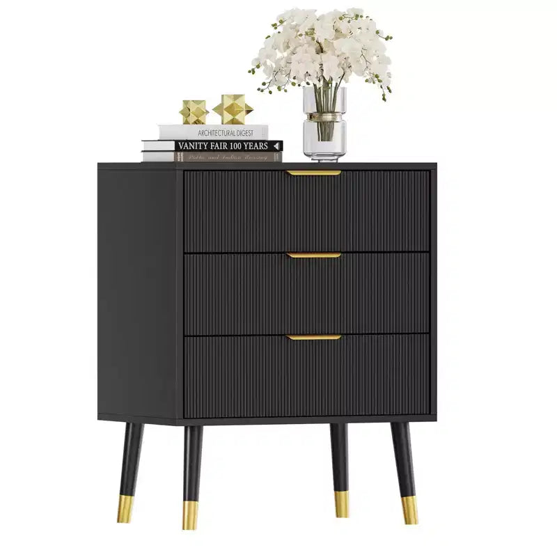 3 Drawer Dresser for Bedroom, Organizer Unit,Modern Closet Dressers Chest of Drawers