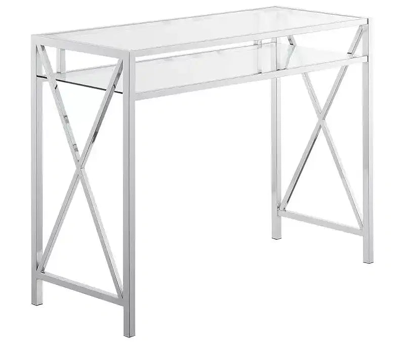 28 in.H Brown Color Wood Composite Computer Desks with All Purpose Drawer