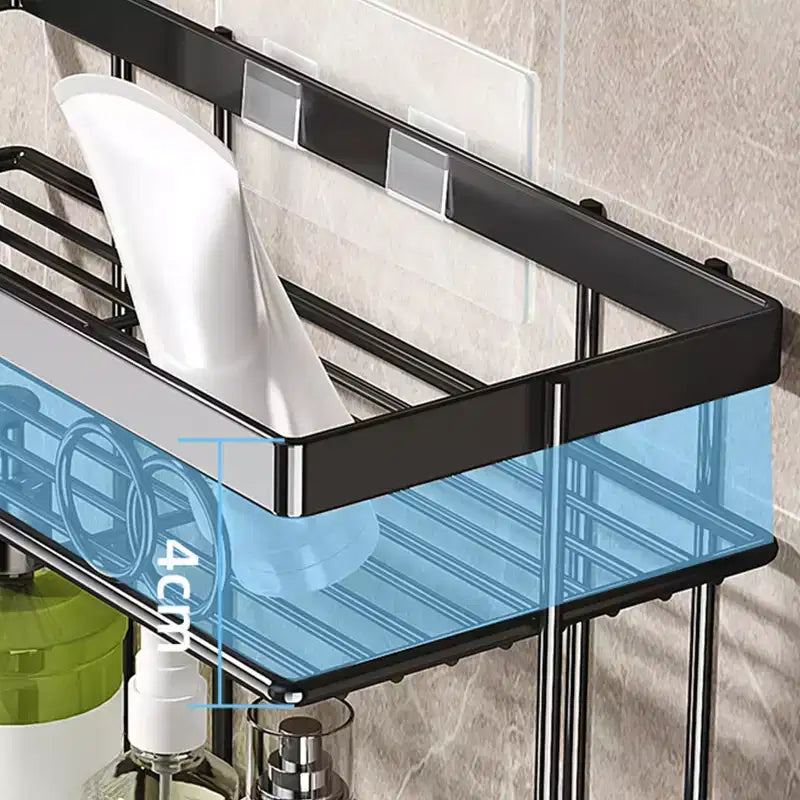 Over The Toilet Storage Multifunctional Over Toilet Bathroom Organizer No Drilling Over Toilet Bathroom Shelf for Space-Saving