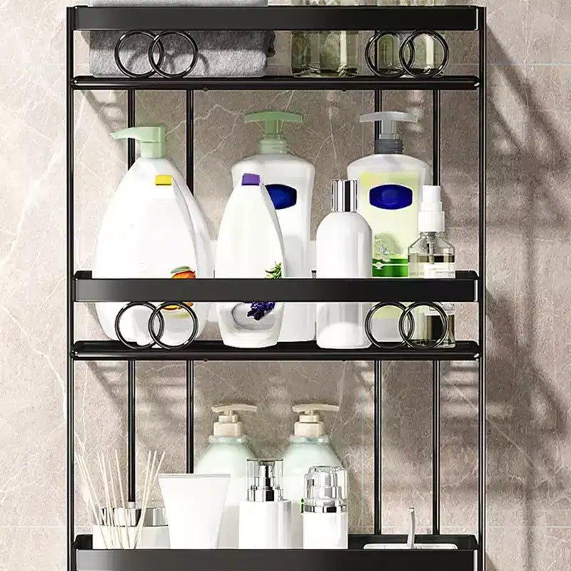 Over The Toilet Storage Multifunctional Over Toilet Bathroom Organizer No Drilling Over Toilet Bathroom Shelf for Space-Saving