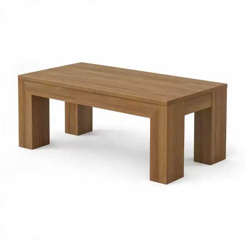 Modern Rectangular Coffee Table (40in x 20in / 1020mm x 510mm)