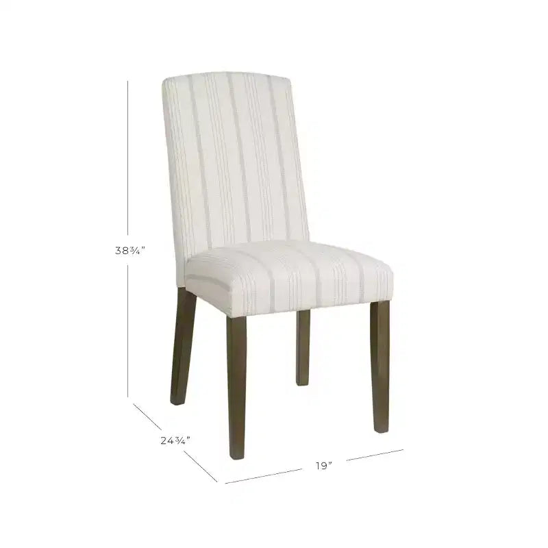 Arched Back Parsons Dining Chair