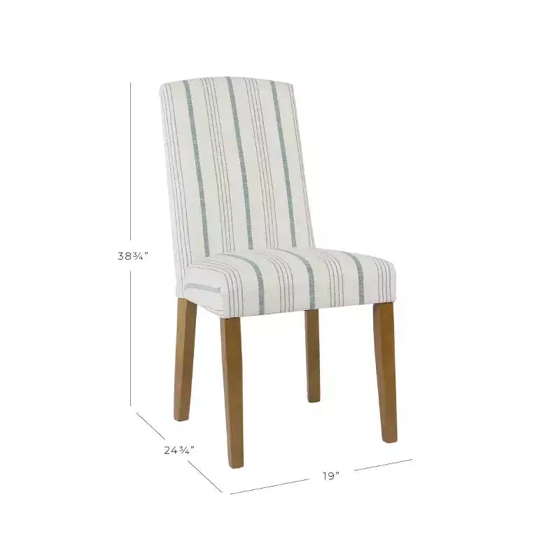 Arched Back Parsons Dining Chair