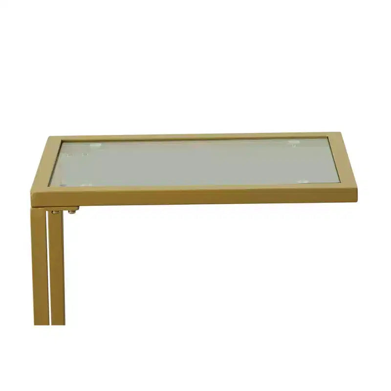 Channing Glass Top Accent Table