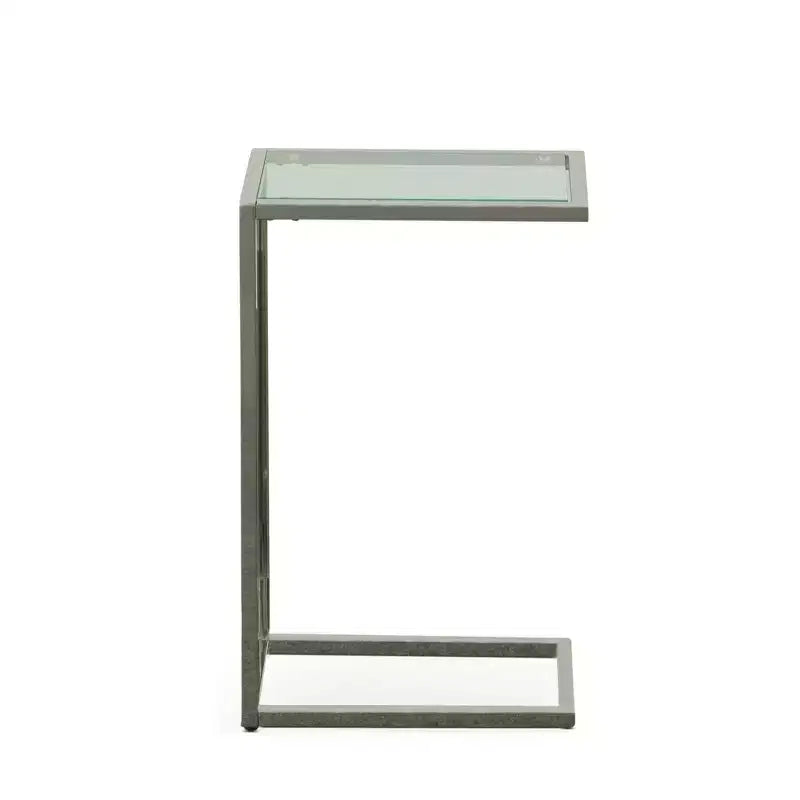 Channing Glass Top Accent Table