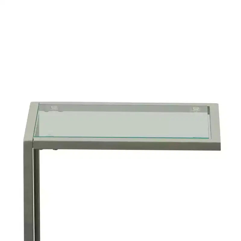 Channing Glass Top Accent Table
