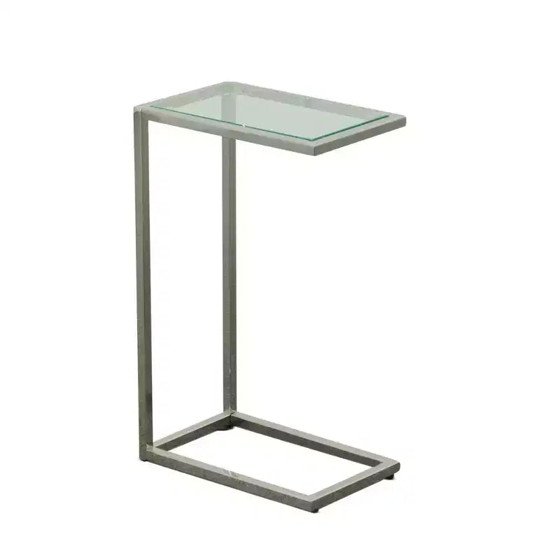 Channing Glass Top Accent Table