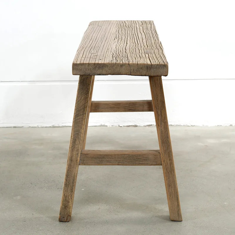 Banc Elmwood 35 po L x 10 po l, bois naturel