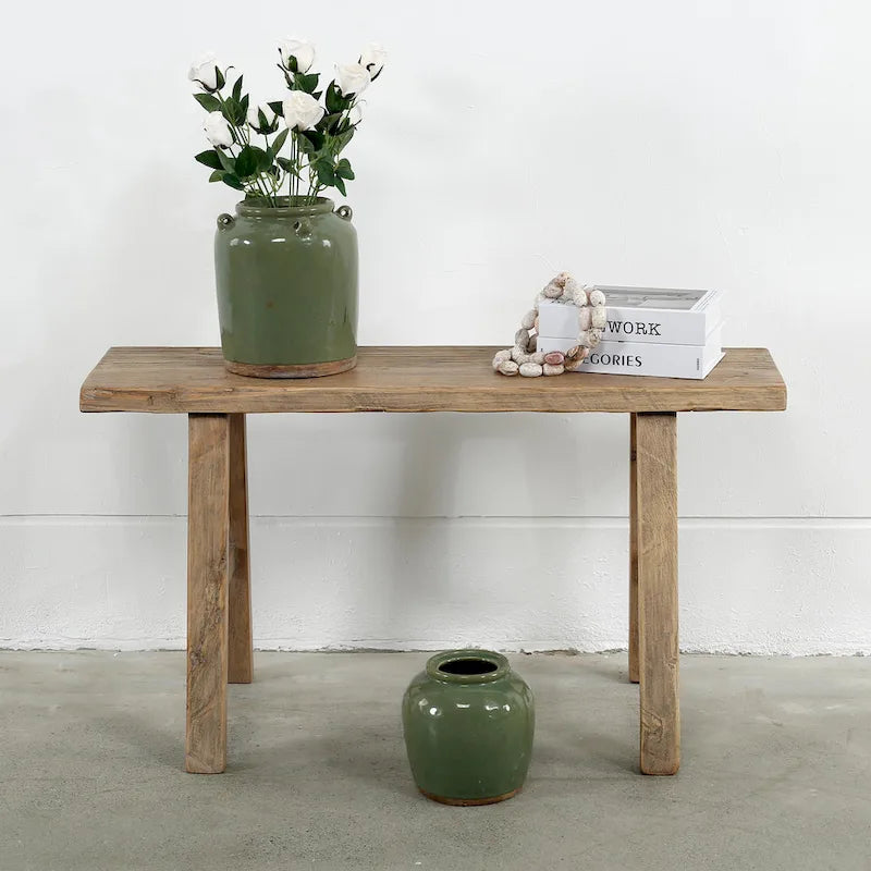 Banc Elmwood 35 po L x 10 po l, bois naturel