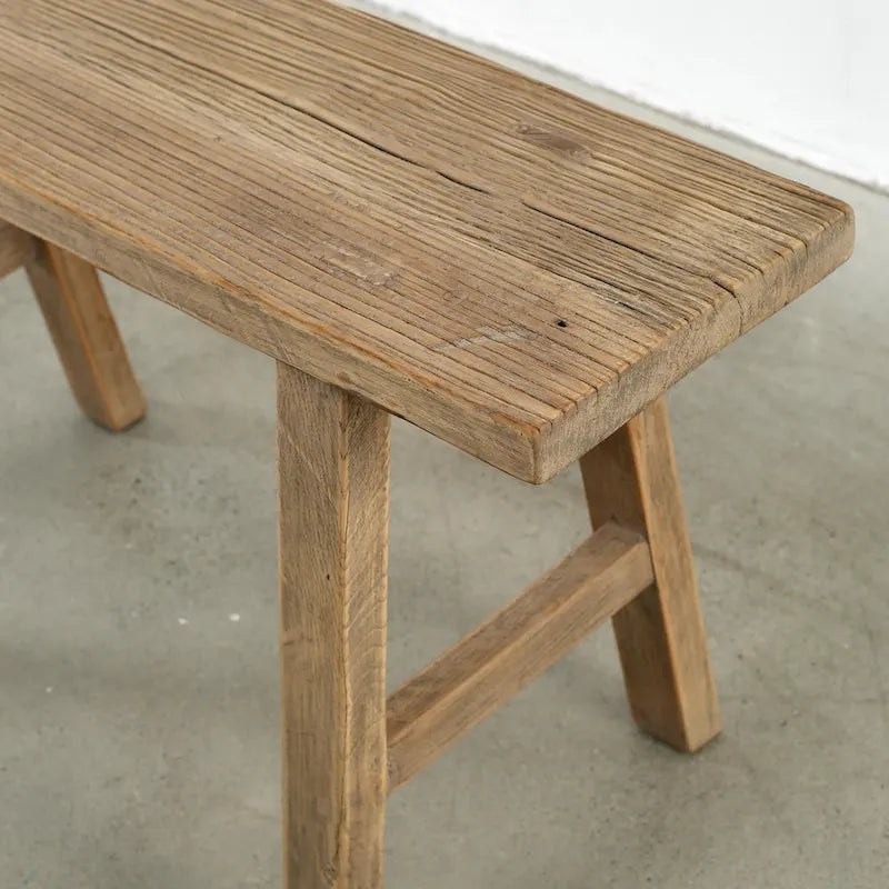 Banc Elmwood 35 po L x 10 po l, bois naturel