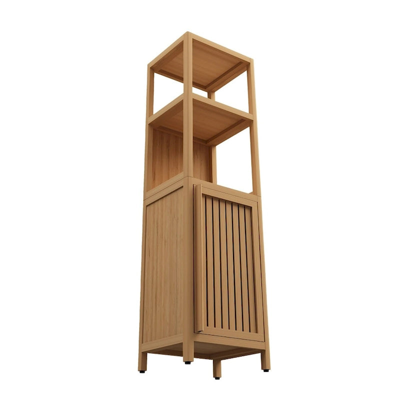 Meuble de rangement en bambou