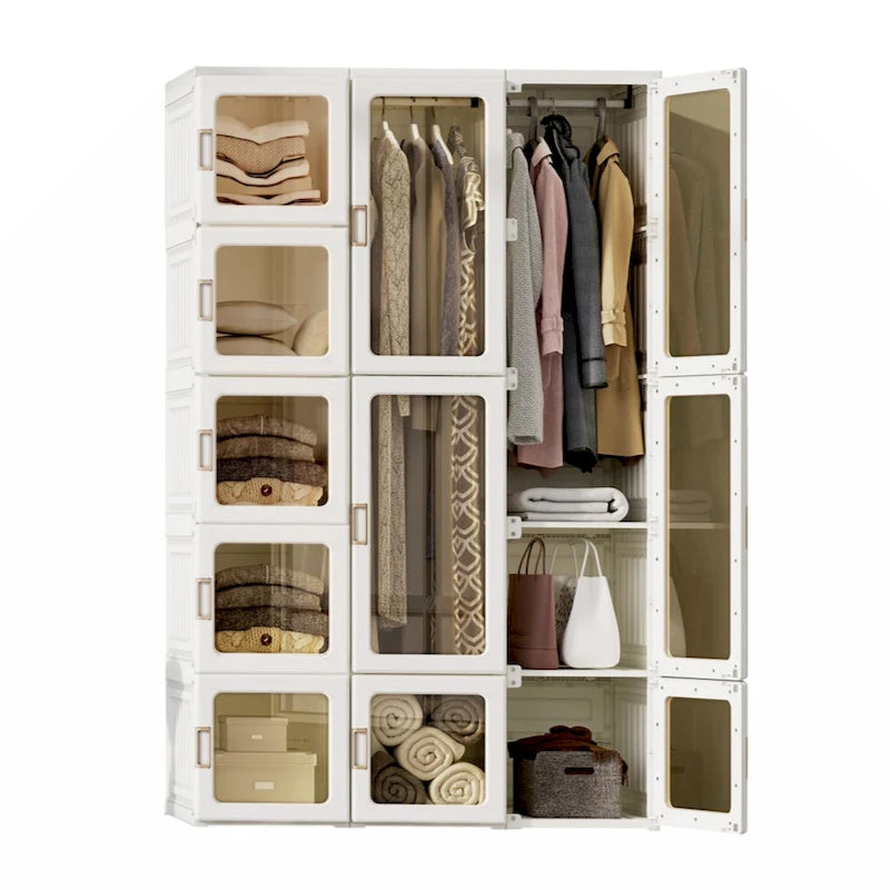 Armoire de rangement portable pour chambre, organisateur de rangement, commode à vêtements, organisateur de placard