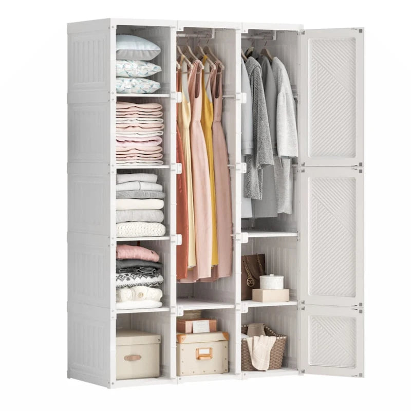 Armoire de rangement portable pour chambre, organisateur de rangement, commode à vêtements, organisateur de placard