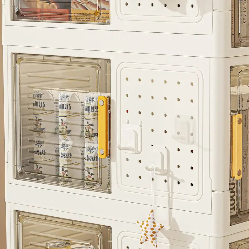 Bibliothèque de rangement à roulettes à 4 niveaux