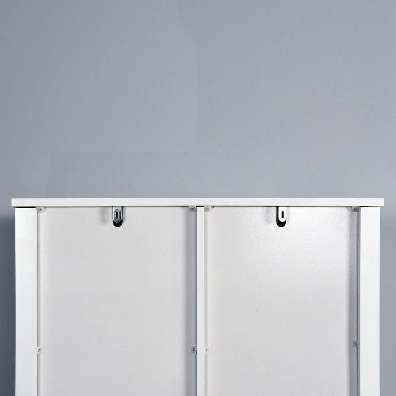 Meuble de rangement au-dessus des toilettes, meuble de salle de bain gain de place, avec étagères réglables et porte de grange 69 cm x 23 cm x 170 cm