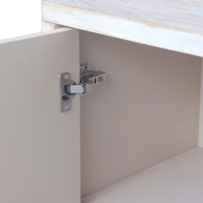 Buffet 4 portes en bois style maison de campagne